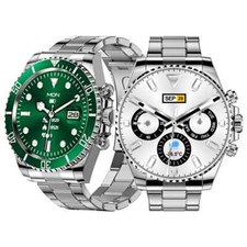 NUOVO SMARTWATCH UOMO ACCIAIO